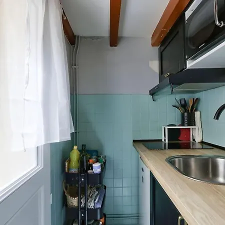 Elegant Studio A Proximite Du Canal Saint Martin